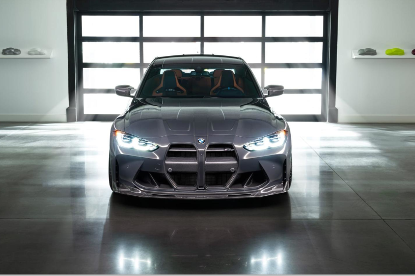 汽车贴膜 配全新外观套件 Vorsteiner改装BMW M3